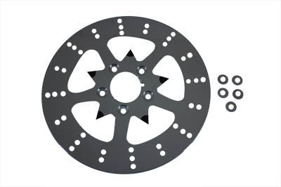 Duro 23-0659 11-1/2-inch 5-spoke style brake disc for front or rear wheel applications
