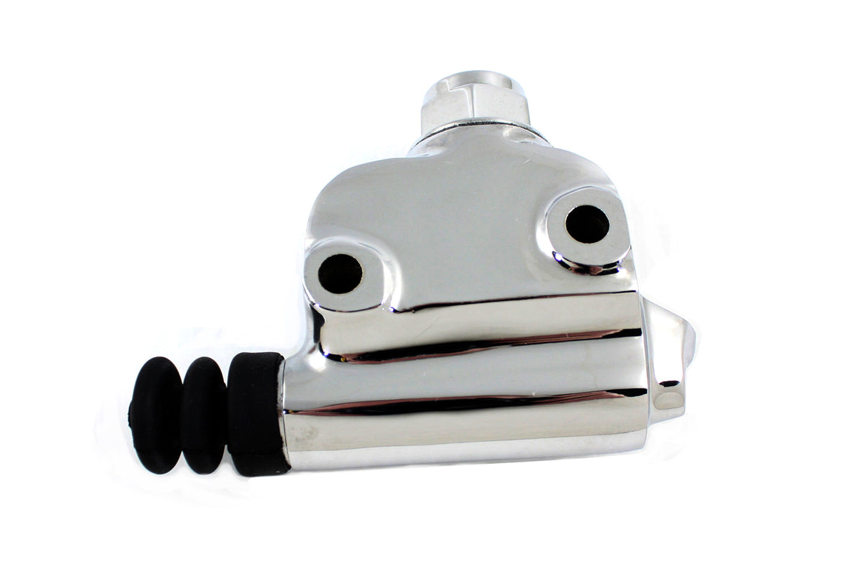 Edart rear drum brake master cylinder with 3/4-inch bore, shown in black metal finish