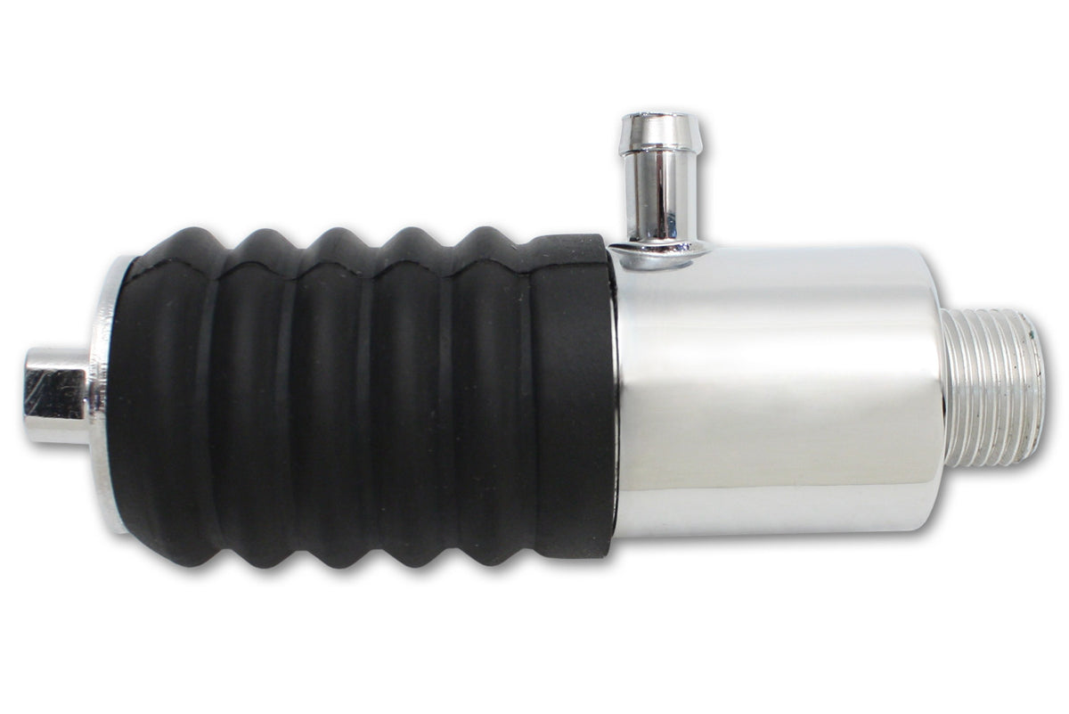 Edart 77634 chrome rear remote mount master cylinder for brake systems