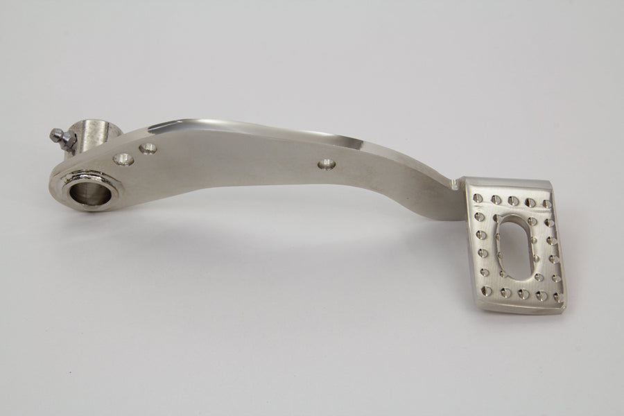 Edart 13592 replica brake pedal, dull nickel plated forward control component