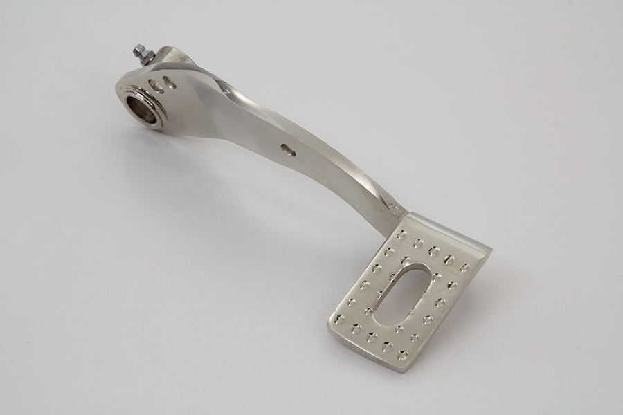 Edart 13592 replica brake pedal, dull nickel plated forward control component