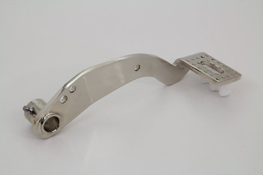 Edart 13592 replica brake pedal, dull nickel plated, forward control motorcycle part