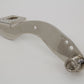 Edart 13592 replica brake pedal, dull nickel plated motorcycle forward control component