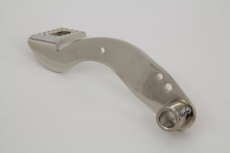 Edart 13592 replica brake pedal, dull nickel plated motorcycle forward control component