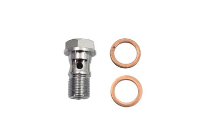 Edart 76736 10mm brake hose banjo bolt in chrome finish