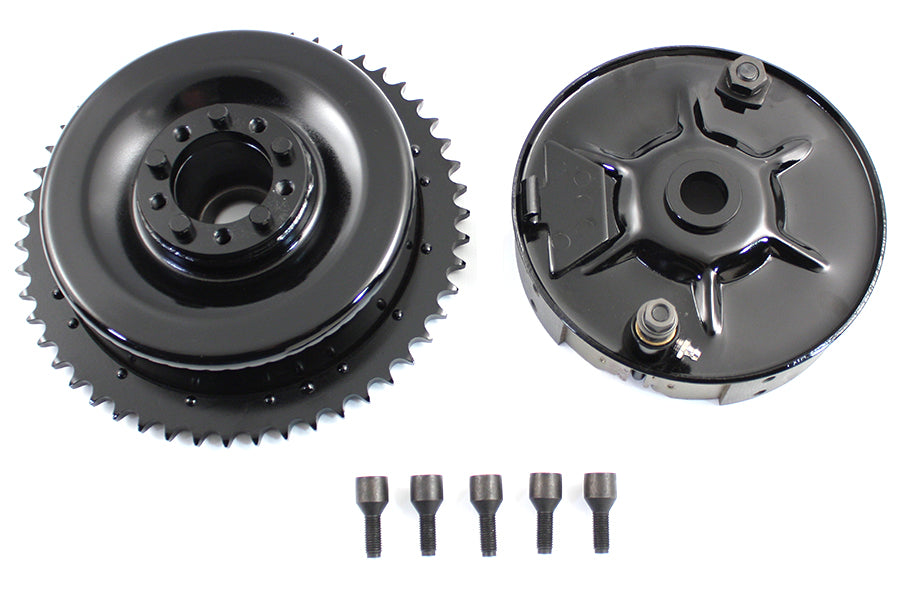 Edart 19142B rear mechanical brake drum kit in black for vehicle brake repair