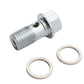 Edart 50174 12mm brake hose banjo bolt kit with bolt and fittings