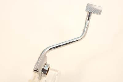 AEE FXE chrome forward control brake pedal 23-0904 close-up