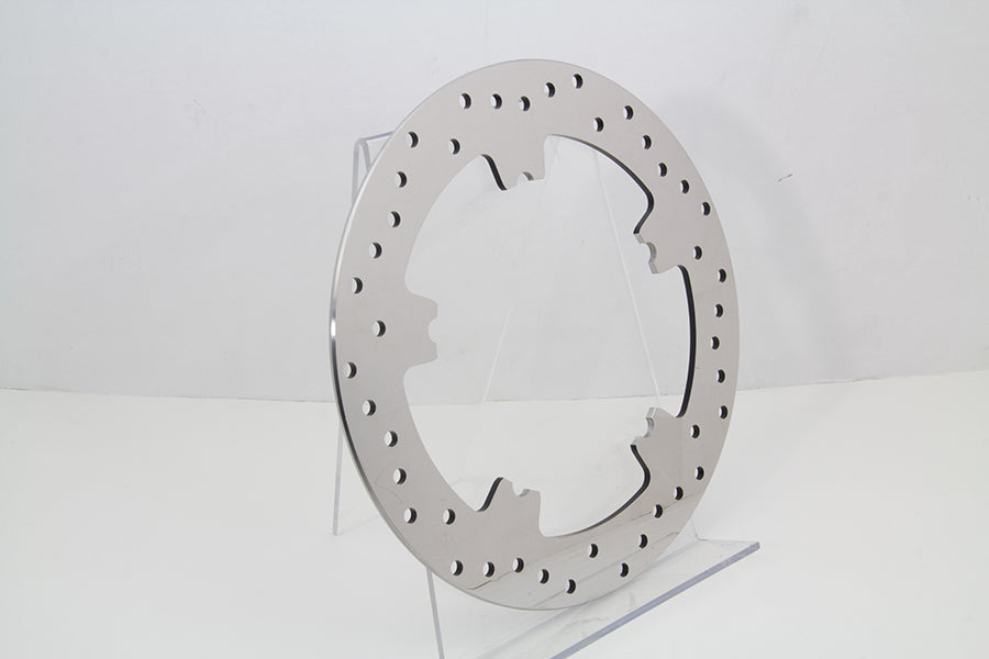 Edart B06-0198ASP stainless steel front brake disc for vehicle braking system