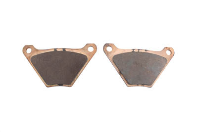 Duro 23-0955 sintered rear brake pad set for motorcycle disc brakes