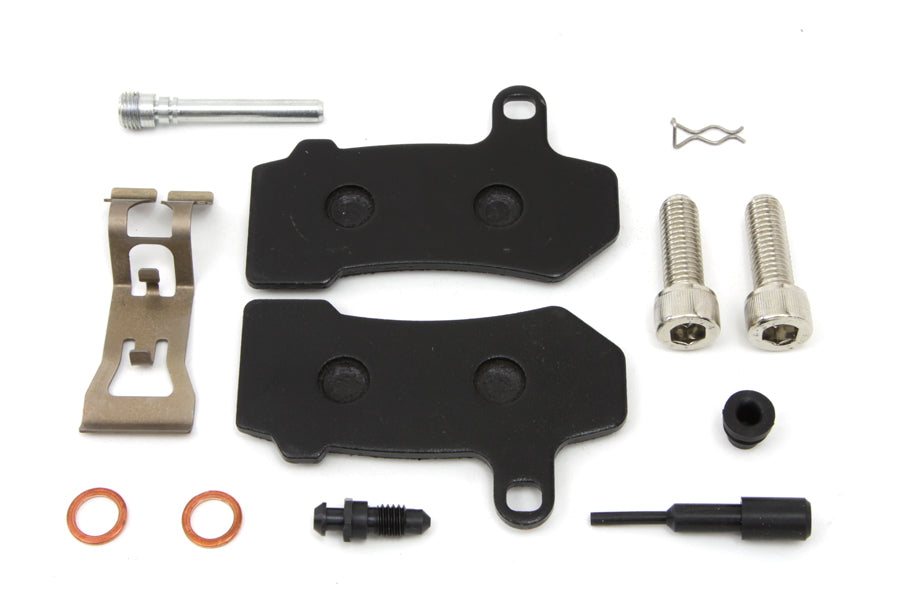 Duro 23-0976 rear brake pad pin kit with zinc finish、】【