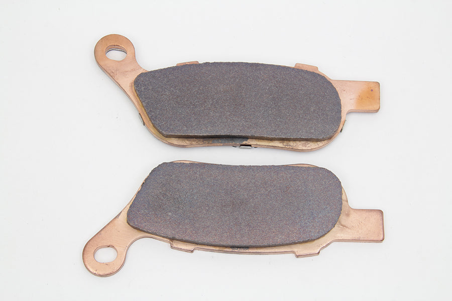 Duro 90-444 sintered rear brake pad set for motorcycle braking system