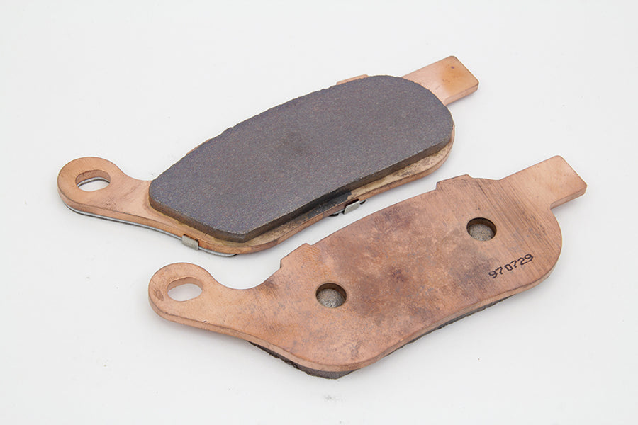 Duro 90-444 sintered rear brake pad set for motorcycle brake caliper
