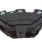 Edart 81727 black rear 4-piston brake caliper exterior view