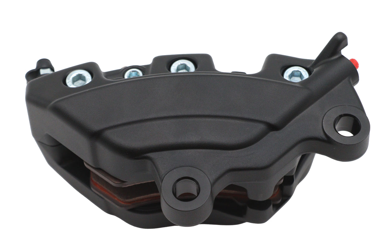 Edart 81727 black rear 4-piston brake caliper exterior view