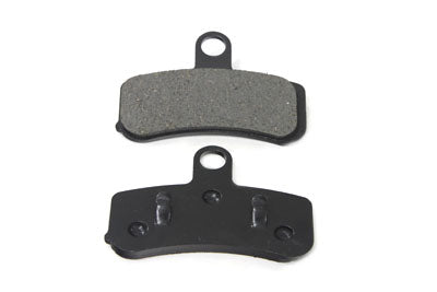 Duro 149568 Kevlar front brake pad set, SKU 23-1058; paired automotive brake pads viewed from above