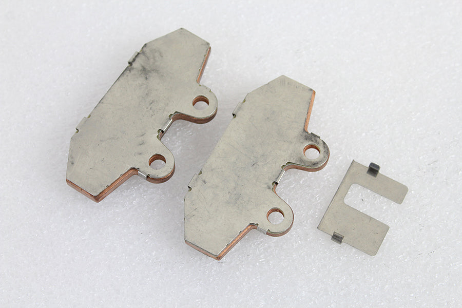 Duro 149570 sintered rear brake pad kit for motorcycle brake system