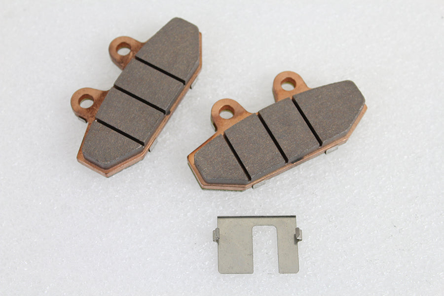 Duro 149570 sintered rear brake pad kit for motorcycle brake system