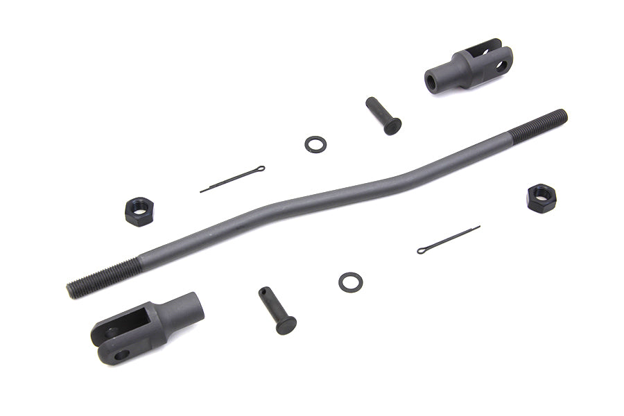 Edart 68001 front mechanical brake rod kit, parkerized finish, part 23-1342