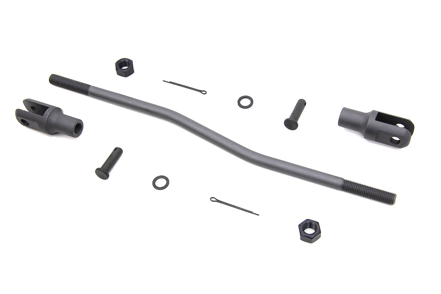 Edart 68001 front mechanical brake rod kit, parkerized finish, part 23-1342