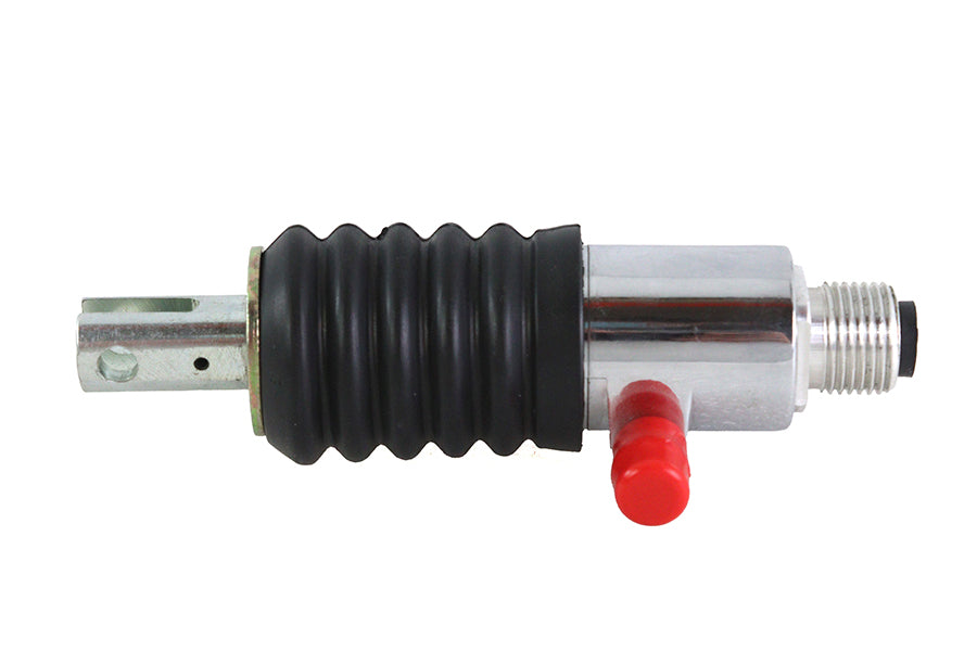 Edart 78694 rear master cylinder assembly with internals, chrome finish for brake systems