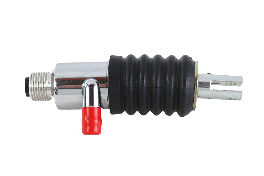 Edart 78694 rear master cylinder assembly with internals, chrome brake component