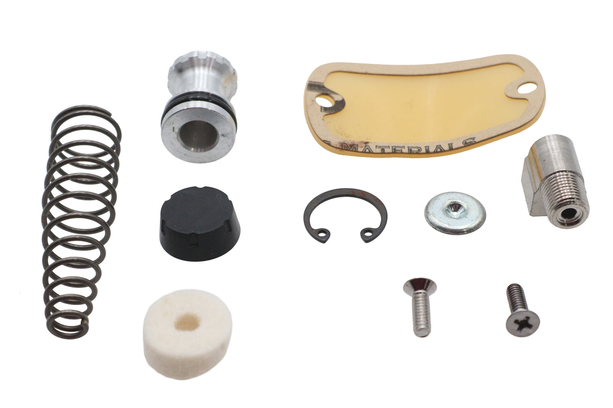 Edart 76947 handlebar master cylinder rebuild kit 23-1739 components for motorcycle handlebar control repair