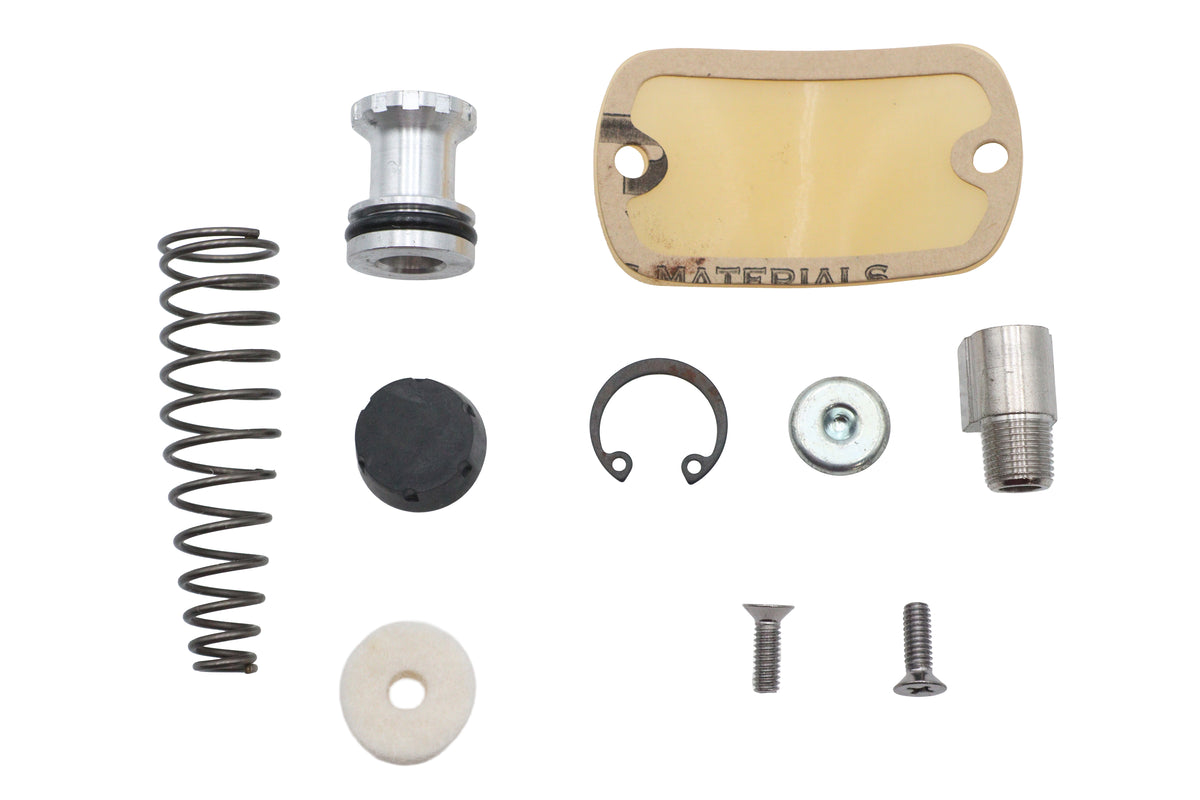 Edart 76947 handlebar master cylinder rebuild kit 23-1739 components displayed on white background