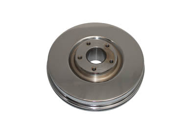 Edart 19413 chrome front brake drum for Glide front ends