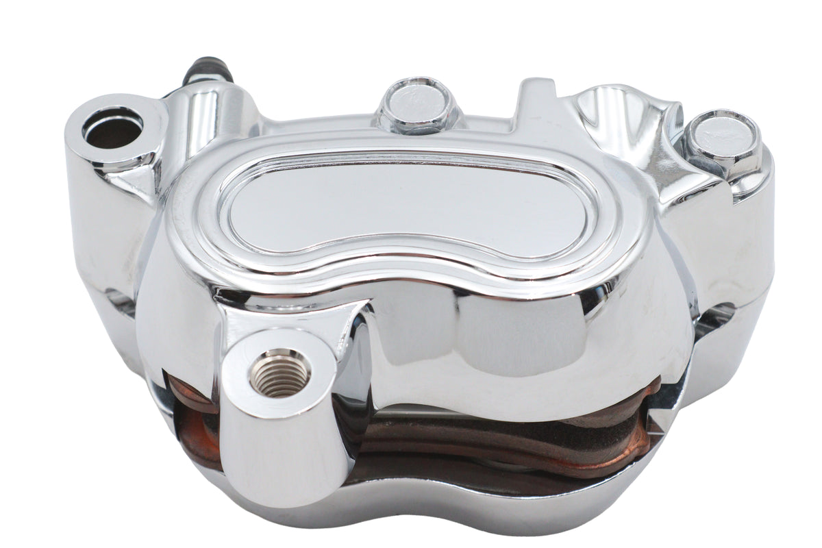 Edart B16-0727 Chrome Front Brake Caliper Kit, SKU 23-2354