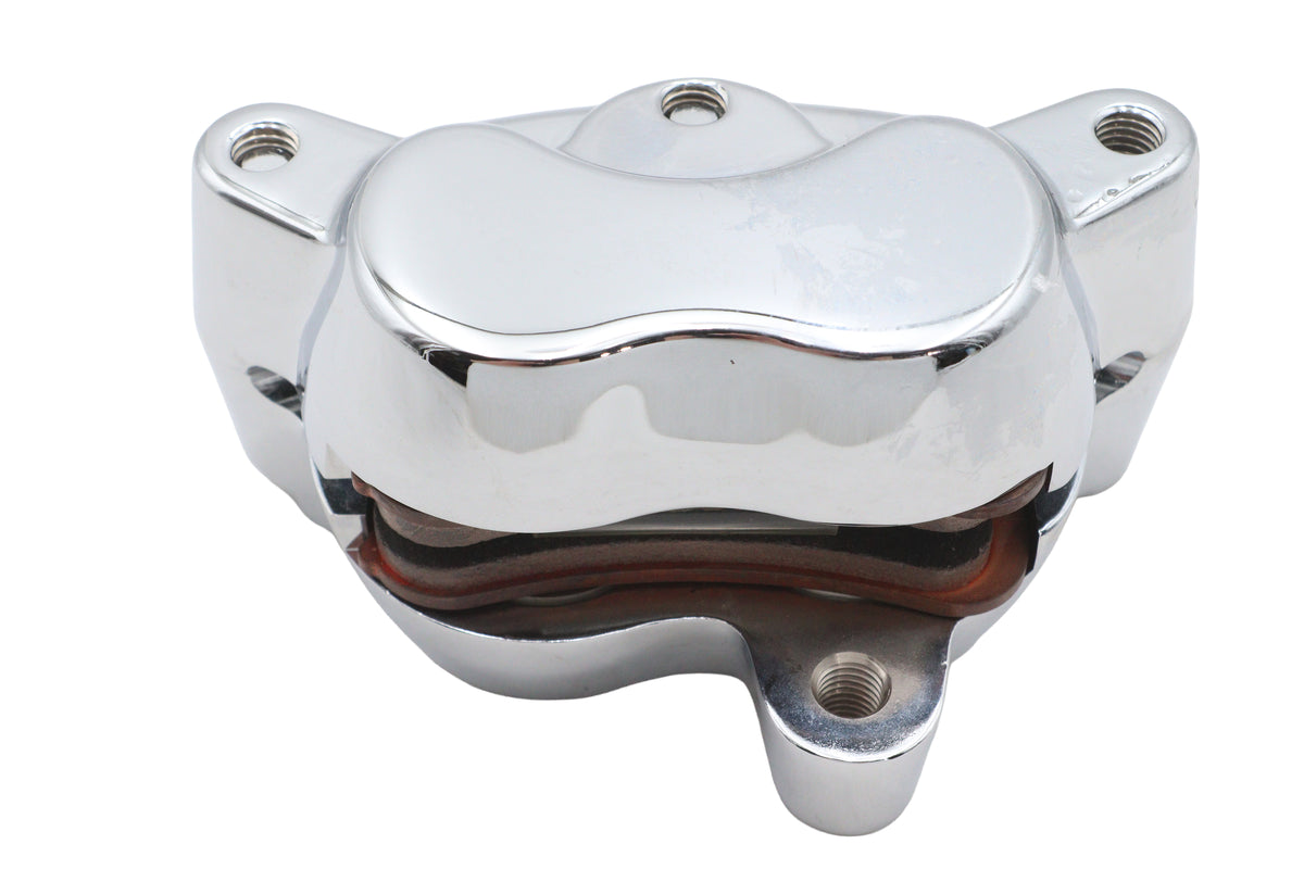 Edart B16-0727 Chrome Front Brake Caliper Kit, SKU 23-2354