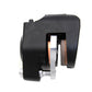 Edart 75554B black left-side 1-piston front brake caliper for 11-1/2-inch disc