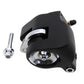 Edart 75549B replica front 1-piston brake caliper in black, right side