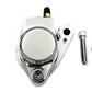 Edart 23-3085 chrome front 1-piston right-side brake caliper with brake pads