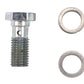Edelbrock R40514C Brake Hose Banjo Bolt, 10mm x 1.25 in
