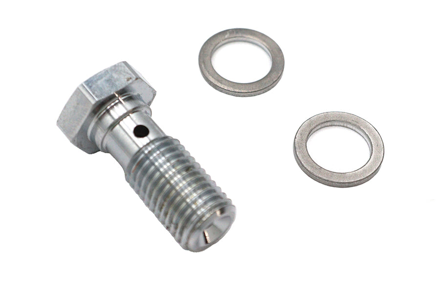Edelbrock R40514C Brake Hose Banjo Bolt, 10mm x 1.25 in