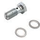 Edelbrock R40514C Brake Hose Banjo Bolt, 10mm x 1.25 in