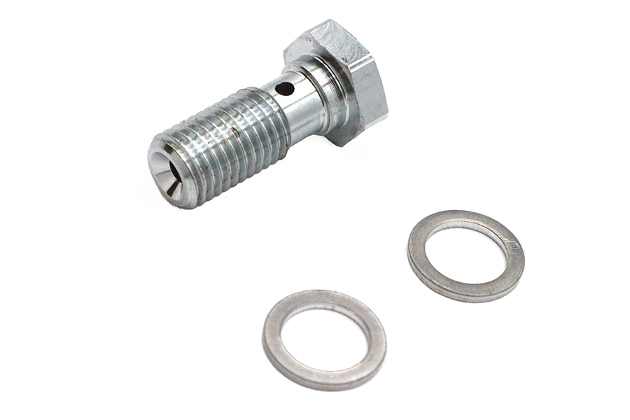 Edelbrock R40514C Brake Hose Banjo Bolt, 10mm x 1.25 in