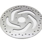 Duro B06-0195ASP 11.8-inch polished front brake disc, left side