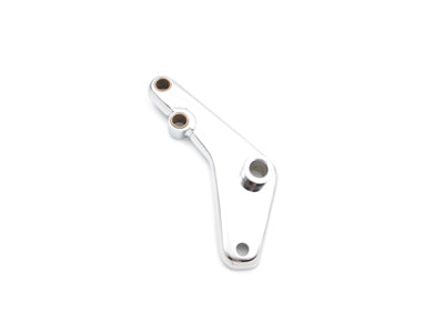 Paughco 560 rear brake caliper mount bracket in chrome finish