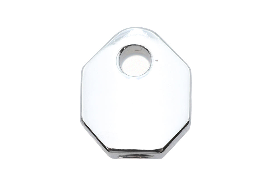 Edart 23-9227 billet front brake tee in chrome finish