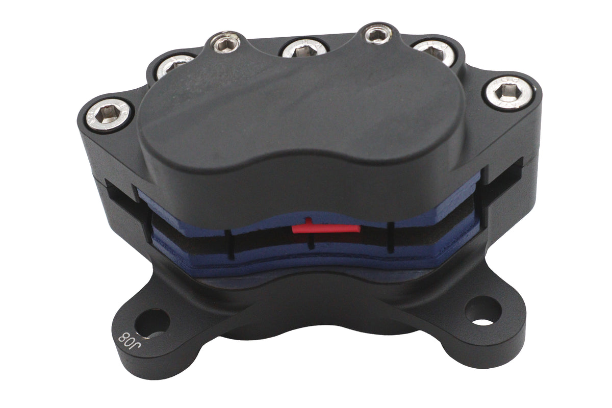 Ultima 23-9860 4-piston black brake caliper♀♀♀♀♀♀