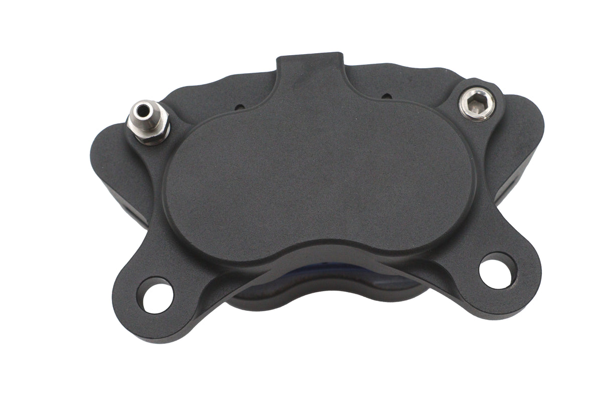 Ultima 23-9860 4-piston black brake caliper side view