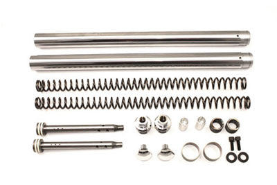 Motorshop 24-0070 Hard Chrome Fork Tube Assembly Set for 1986–1995 Harley-Davidson FLST