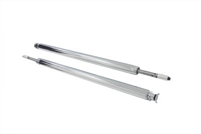 Ultima 094214 front fork tube assembly, 2 inches over stock, hard chrome finish