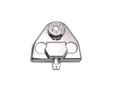 V-Twin 77432 Street Slammer Chrome Handlebar Riser Cover