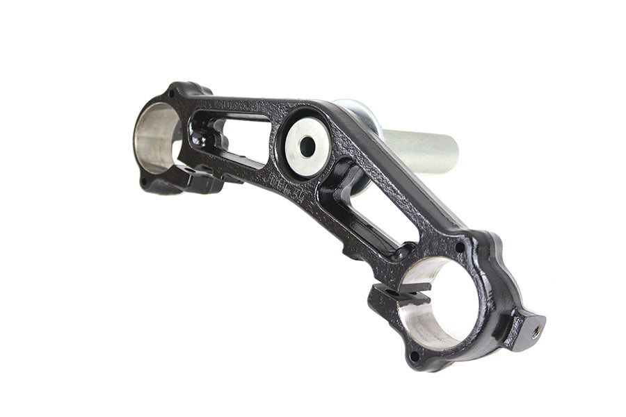 OE 49mm FLT lower fork stem in black, part 45900091A, for front fork assembly