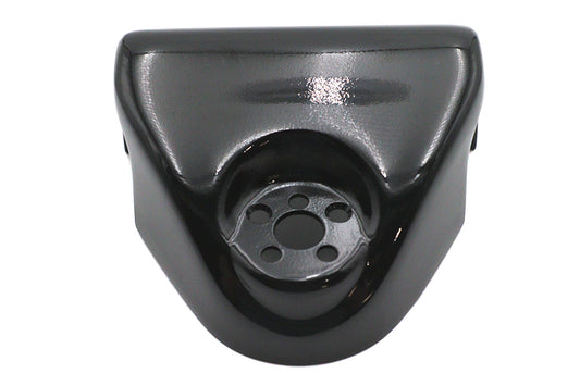 V-Twin 78973B black handlebar riser top cover for Harley-Davidson FLHR handlebar control