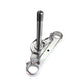 Motorshop FXD lower triple tree chrome front fork component 24-1737b
