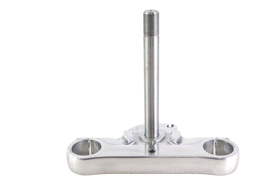 Motorshop FXD lower triple tree front fork, polished finish
